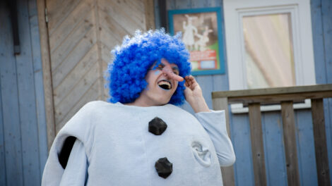 Jan Eik lumememm Kalevi rollis