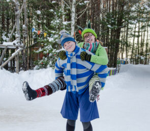 Kass Bruno ja koer Liisa