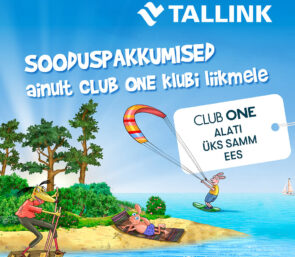 Eripakkumine CLUB ONE liikmele