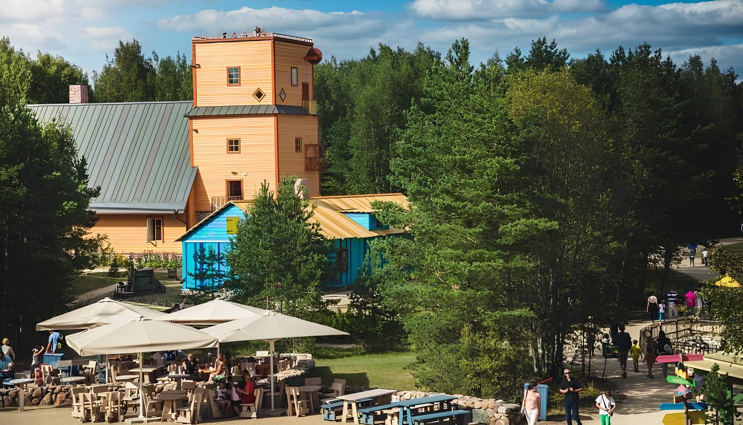 Lottemaa theme park near Pärnu, the largest in the Baltics
